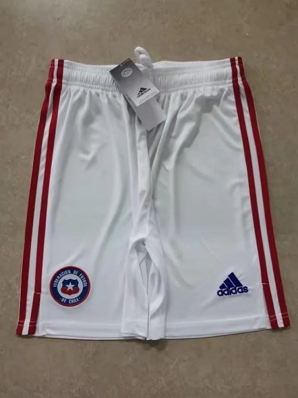 AAA Quality Chile 21/22 Away White Soccer Shorts